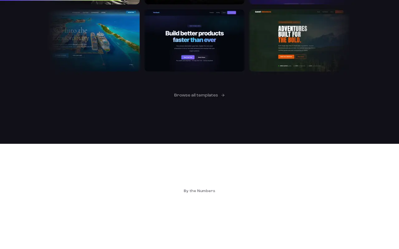 The Leadpages homepage