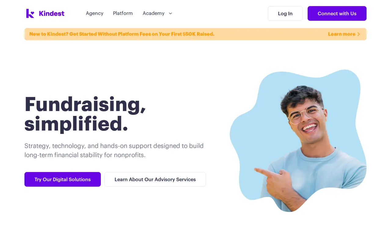 The Kindest homepage