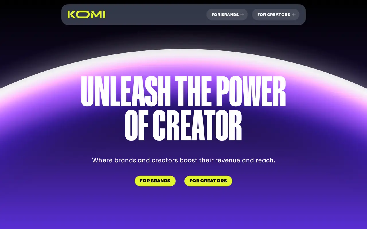 The Komi homepage