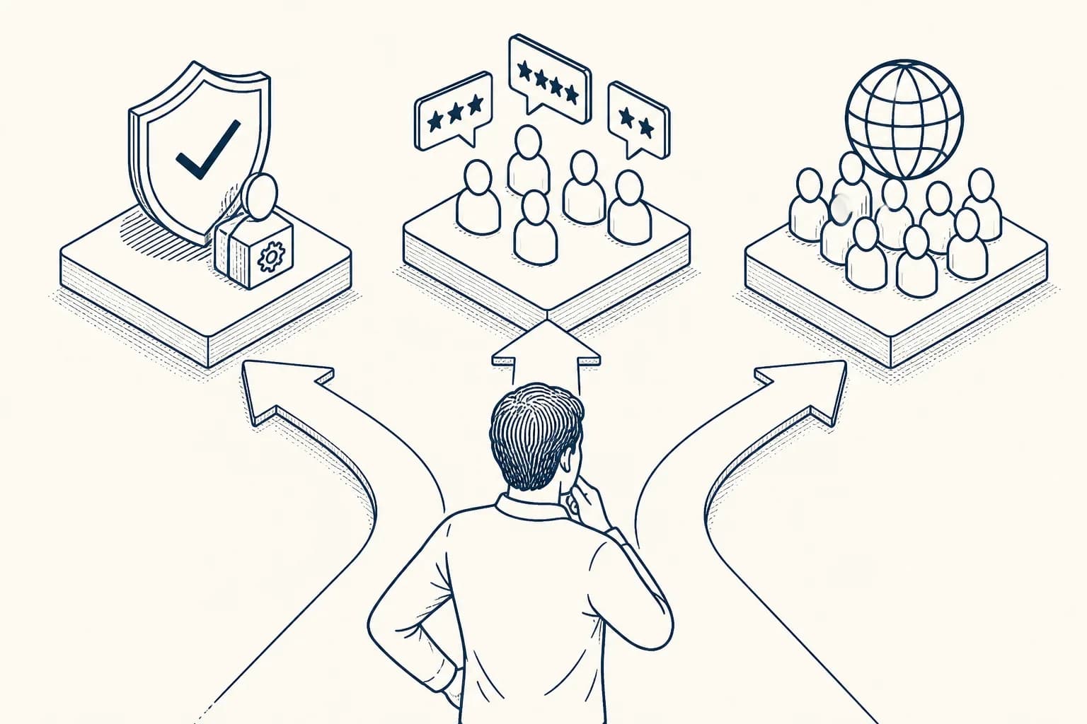 The moment a creator searches for where to hire a wordpress developer: a few plausible options in front of them, and one decision to make. What the article tells them: Compares Codeable's fixed-rate vetted process against the open bidding and larger talent pools of Upwork and Freelancer.com for a specific WordPress task.